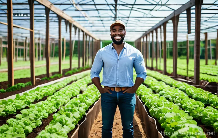 농업 사회적 기업 - Image Prompt 1: Cultivating Community and Empowerment in a Sustainable Farm**